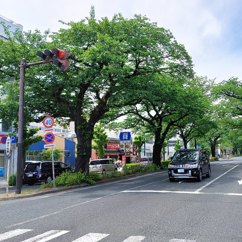 日立駅前交差点